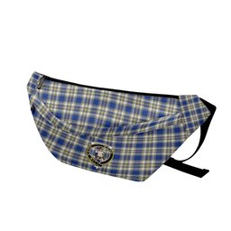 ScotsTee Shop Scottish Livingstone Dress Modern Clan Crest Tartan Fanny Pack Plaid Waist Bag