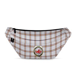 ScotsTee Shop Scottish Young Christina Modern Clan Crest Tartan Fanny Pack Plaid Waist Bag