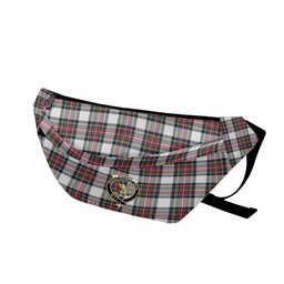 ScotsTee Shop Scottish Stewart Dress Modern Clan Crest Tartan Fanny Pack Plaid Waist Bag
