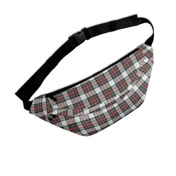 ScotsTee Shop Scottish Stewart Dress Modern Clan Crest Tartan Fanny Pack Plaid Waist Bag