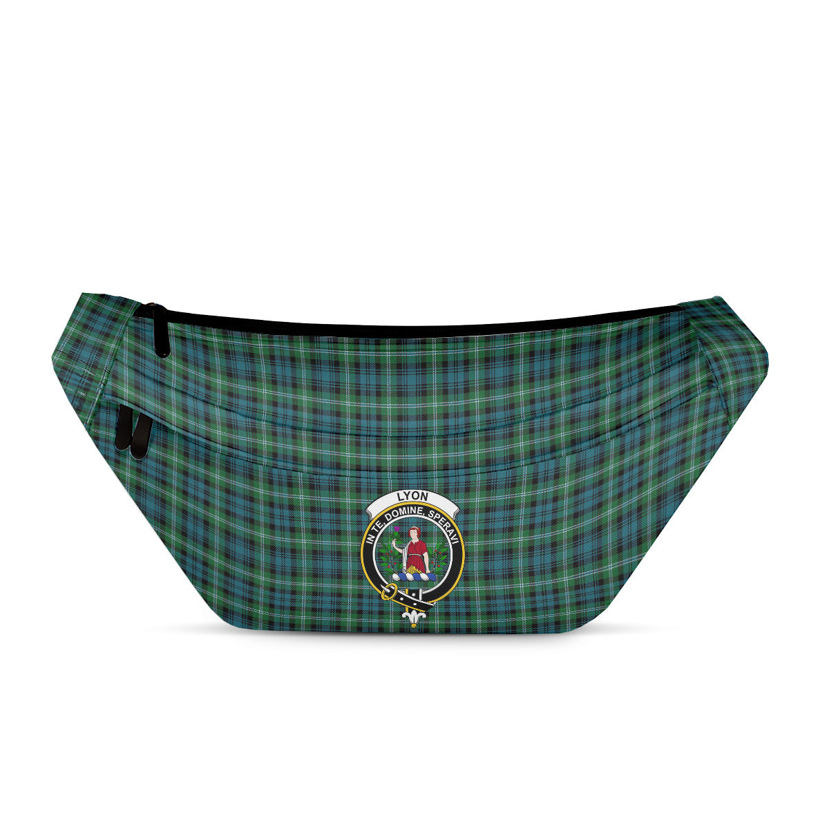 ScotsTee Shop Scottish Lyon Ancient Clan Crest Tartan Fanny Pack Plaid Waist Bag