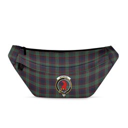 ScotsTee Shop Scottish MacNicol Hunting Modern Clan Crest Tartan Fanny Pack Plaid Waist Bag