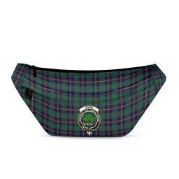 ScotsTee Shop Scottish Irvine Glenn Clan Crest Tartan Fanny Pack Plaid Waist Bag