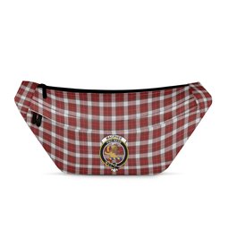ScotsTee Shop Scottish MacPhee Dress Ancient Clan Crest Tartan Fanny Pack Plaid Waist Bag