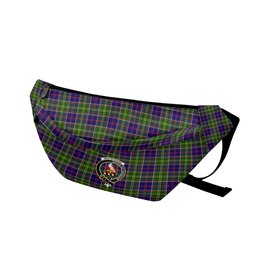 ScotsTee Shop Scottish Whitefoord Clan Crest Tartan Fanny Pack Plaid Waist Bag