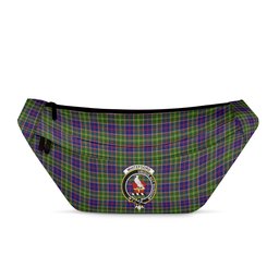 ScotsTee Shop Scottish Whitefoord Clan Crest Tartan Fanny Pack Plaid Waist Bag