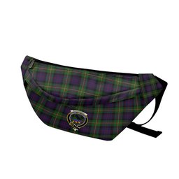 ScotsTee Shop Scottish MacDonell of Glengarry 3 Clan Crest Tartan Fanny Pack Plaid Waist Bag