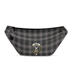 ScotsTee Shop Scottish Moffat Modern Clan Crest Tartan Fanny Pack Plaid Waist Bag