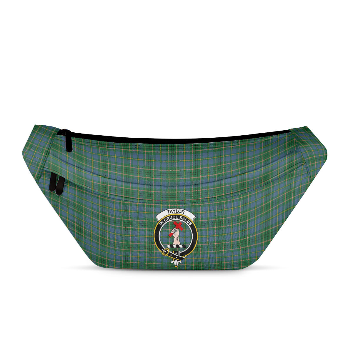 ScotsTee Shop Scottish Taylor Ancient Clan Crest Tartan Fanny Pack Plaid Waist Bag