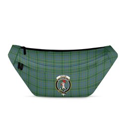 ScotsTee Shop Scottish Taylor Ancient Clan Crest Tartan Fanny Pack Plaid Waist Bag