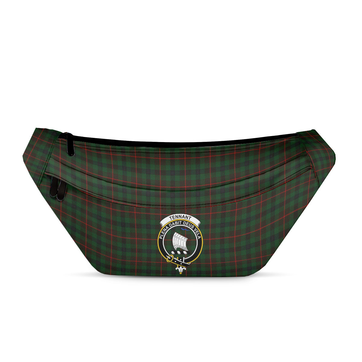 ScotsTee Shop Scottish Tennant Clan Crest Tartan Fanny Pack Plaid Waist Bag