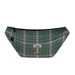 ScotsTee Shop Scottish McDowell Clan Crest Tartan Fanny Pack Plaid Waist Bag