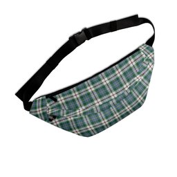 ScotsTee Shop Scottish MacLeod Of Californian Ancient Clan Crest Tartan Fanny Pack Plaid Waist Bag