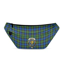 ScotsTee Shop Scottish Sinclair-Brown Ancient Clan Crest Tartan Fanny Pack Plaid Waist Bag
