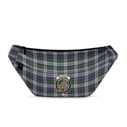 ScotsTee Shop Scottish MacKenzie Dress 4 Clan Crest Tartan Fanny Pack Plaid Waist Bag