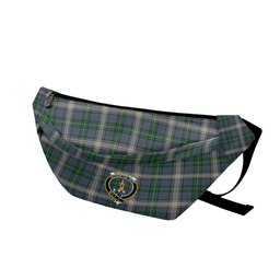 ScotsTee Shop Scottish McDouall Clan Crest Tartan Fanny Pack Plaid Waist Bag