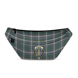 ScotsTee Shop Scottish McDouall Clan Crest Tartan Fanny Pack Plaid Waist Bag