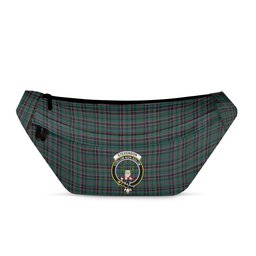 ScotsTee Shop Scottish Stevenson Modern Clan Crest Tartan Fanny Pack Plaid Waist Bag