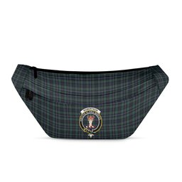 ScotsTee Shop Scottish Robertson Hunting #2 Modern Clan Crest Tartan Fanny Pack Plaid Waist Bag