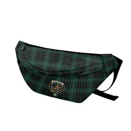 ScotsTee Shop Scottish MacAulay Hunting Modern Clan Crest Tartan Fanny Pack Plaid Waist Bag