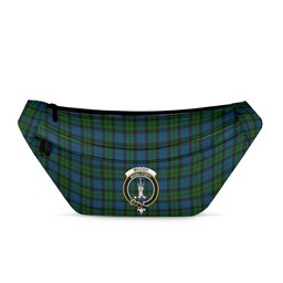 ScotsTee Shop Scottish McCoy Clan Crest Tartan Fanny Pack Plaid Waist Bag