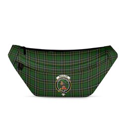 ScotsTee Shop Scottish MacAlpin Modern Clan Crest Tartan Fanny Pack Plaid Waist Bag