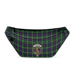 ScotsTee Shop Scottish Sutherland Modern Clan Crest Tartan Fanny Pack Plaid Waist Bag
