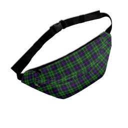 ScotsTee Shop Scottish Leslie Hunting SC Clan Crest Tartan Fanny Pack Plaid Waist Bag