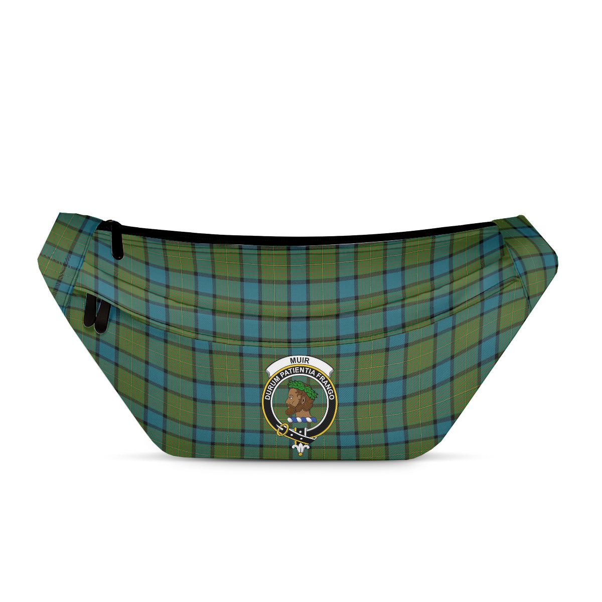 ScotsTee Shop Scottish Muir Ancient Clan Crest Tartan Fanny Pack Plaid Waist Bag