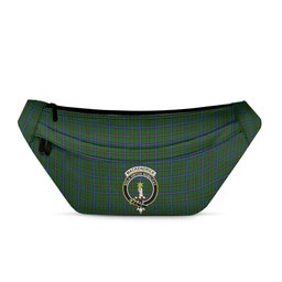 ScotsTee Shop Scottish MacKendrick Modern Clan Crest Tartan Fanny Pack Plaid Waist Bag