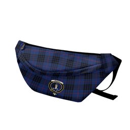 ScotsTee Shop Scottish McCoy Blue Clan Crest Tartan Fanny Pack Plaid Waist Bag