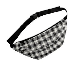 ScotsTee Shop Scottish MacPhee B&W Ancient Clan Crest Tartan Fanny Pack Plaid Waist Bag