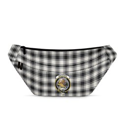 ScotsTee Shop Scottish MacPhee B&W Ancient Clan Crest Tartan Fanny Pack Plaid Waist Bag