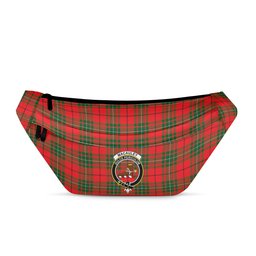 ScotsTee Shop Scottish MacAuley Modern Clan Crest Tartan Fanny Pack Plaid Waist Bag