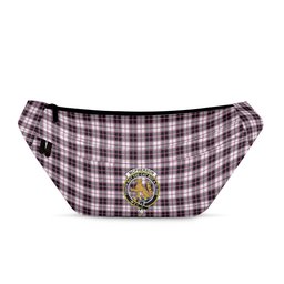 ScotsTee Shop Scottish McPherson Hunting Modern Clan Crest Tartan Fanny Pack Plaid Waist Bag