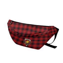 ScotsTee Shop Scottish MacIver Clan Crest Tartan Fanny Pack Plaid Waist Bag