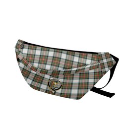 ScotsTee Shop Scottish Stewart Dress Ancient Clan Crest Tartan Fanny Pack Plaid Waist Bag