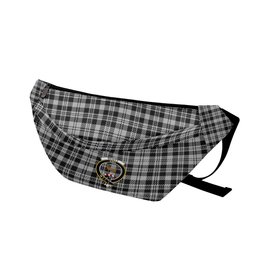 ScotsTee Shop Scottish Scott B&W 1850 Clan Crest Tartan Fanny Pack Plaid Waist Bag