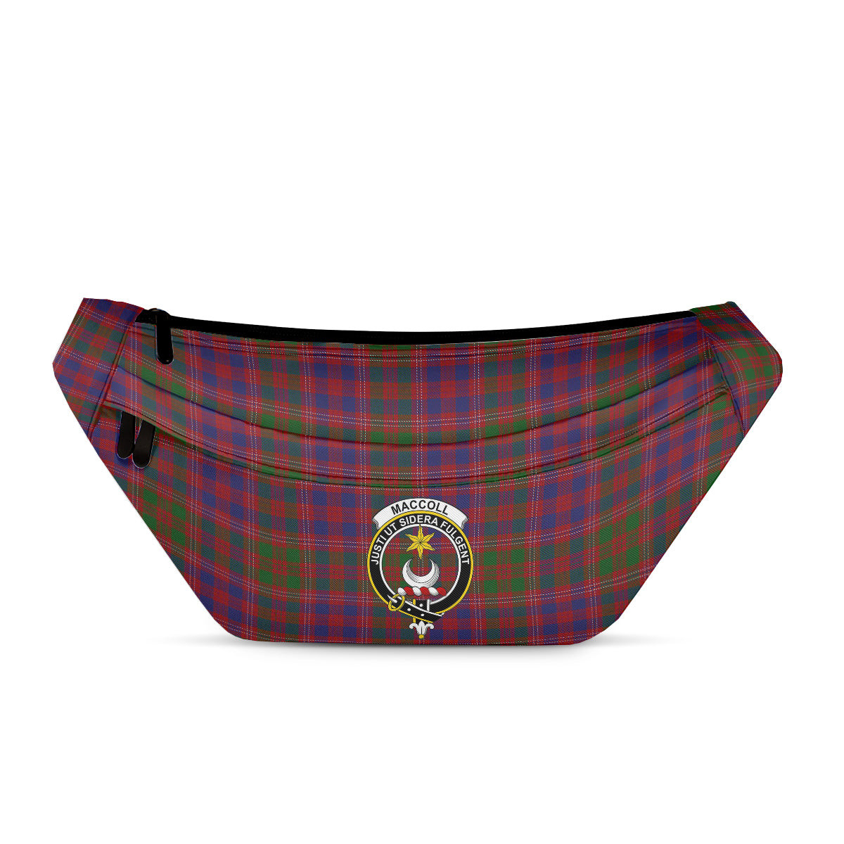 ScotsTee Shop Scottish MacColl Hunting Clan Crest Tartan Fanny Pack Plaid Waist Bag