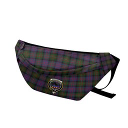 ScotsTee Shop Scottish MacDonell of Glengarry 2 Clan Crest Tartan Fanny Pack Plaid Waist Bag