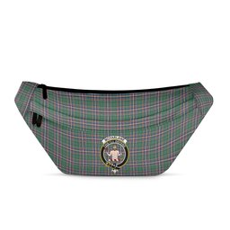 ScotsTee Shop Scottish McFarlane Hunting Ancient Clan Crest Tartan Fanny Pack Plaid Waist Bag