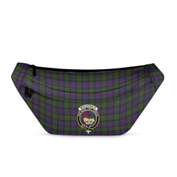 ScotsTee Shop Scottish MacDonald Clan Crest Tartan Fanny Pack Plaid Waist Bag