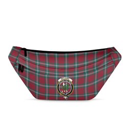 ScotsTee Shop Scottish McLaine of Loch Buie Modern Clan Crest Tartan Fanny Pack Plaid Waist Bag