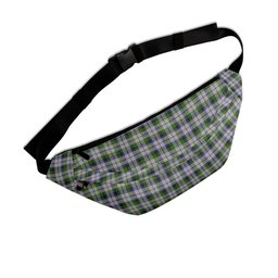 ScotsTee Shop Scottish MacCracken Dress Clan Crest Tartan Fanny Pack Plaid Waist Bag