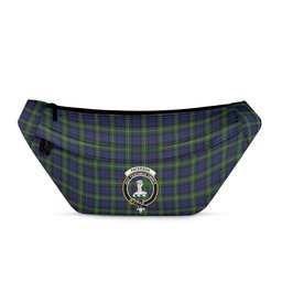 ScotsTee Shop Scottish Paterson Dalgleish Version Clan Crest Tartan Fanny Pack Plaid Waist Bag