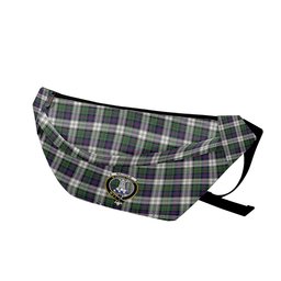 ScotsTee Shop Scottish Malcolm Dress Modern Clan Crest Tartan Fanny Pack Plaid Waist Bag