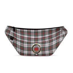 ScotsTee Shop Scottish MacDuff Dress Modern Clan Crest Tartan Fanny Pack Plaid Waist Bag