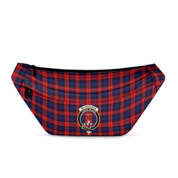 ScotsTee Shop Scottish McCracken Clan Crest Tartan Fanny Pack Plaid Waist Bag
