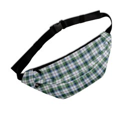 ScotsTee Shop Scottish MacNaughton Dress Ancient Clan Crest Tartan Fanny Pack Plaid Waist Bag