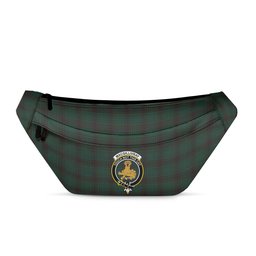 ScotsTee Shop Scottish MacGillivray Hunting Modern Clan Crest Tartan Fanny Pack Plaid Waist Bag